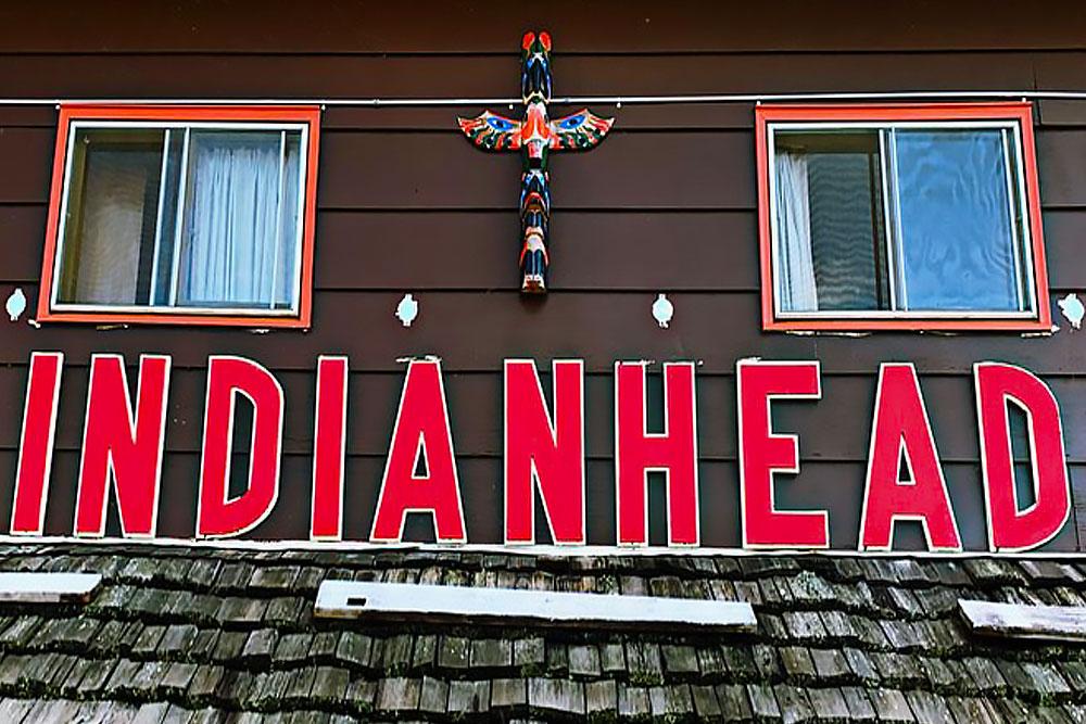 indianhead hotel sign