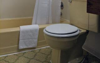 restroom in standard room